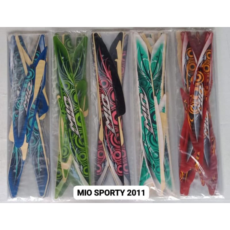 Striping stiker motor mio sporty 2011