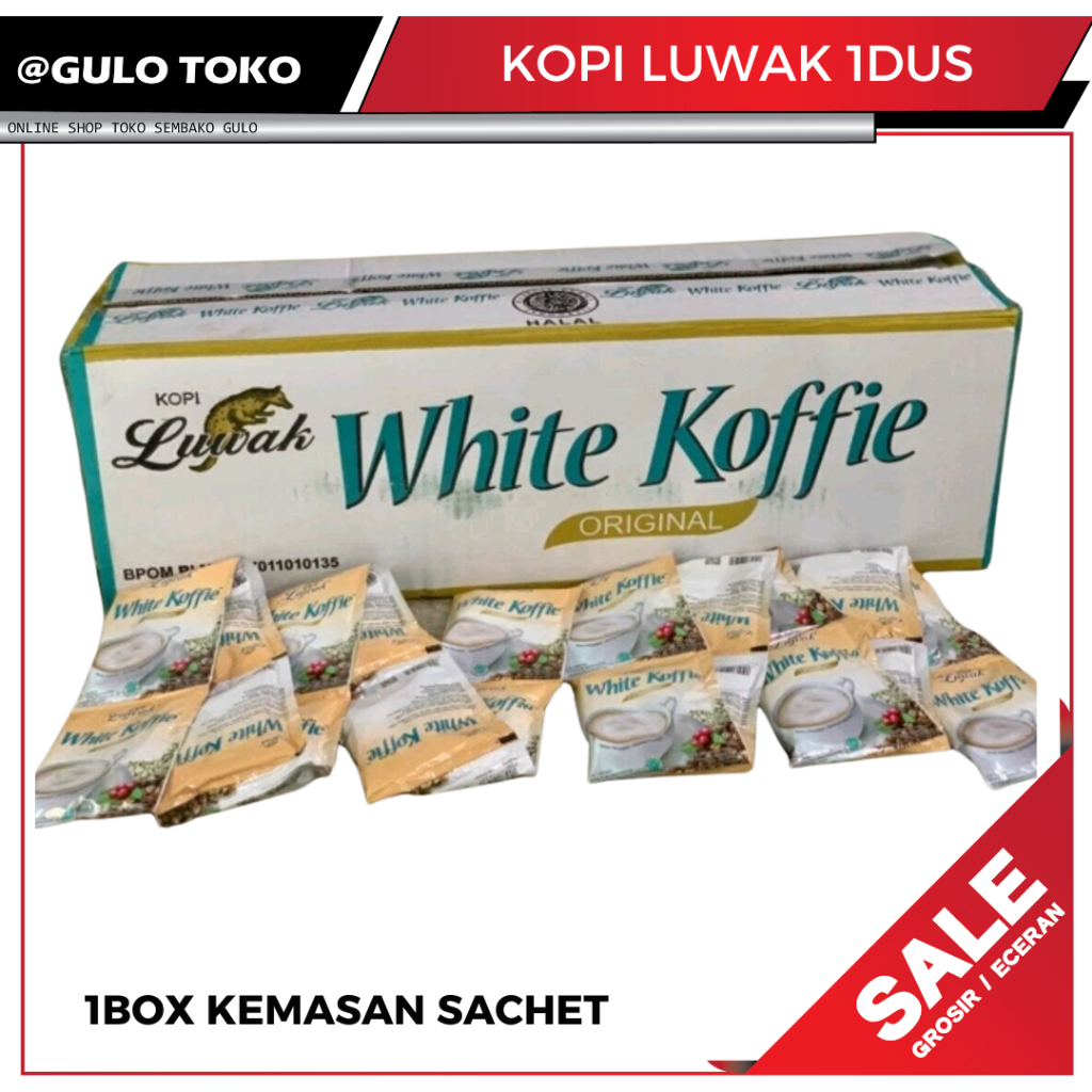 

Kopi Luwak white Koffe 1 DUS (GULO TOKO)