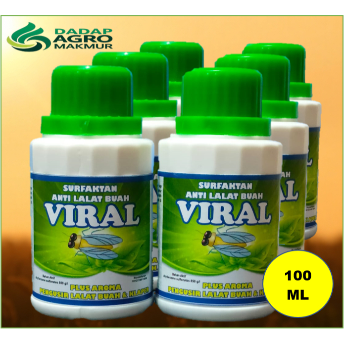 VIRAL 100 ML | Surfaktan Plus Anti Lalat Buah | Pengusir Lalat Buah