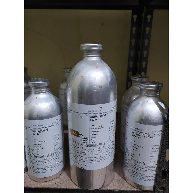 AQUA LOVER LUZI bibit parfum Aquadi Gioia segel 1kg