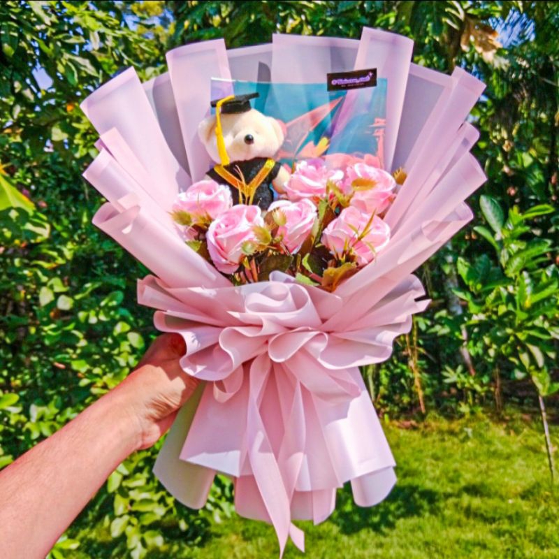 BUkET WISUDA | BUKET BONEKA WISUDA