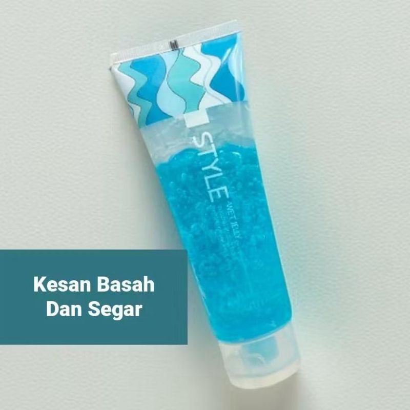 Gel Styling Rambut Pria Dan Wanita Putri Hair Styling Wet Jelly BPOM Asli 100% Tahan Lama Dan Tidak 