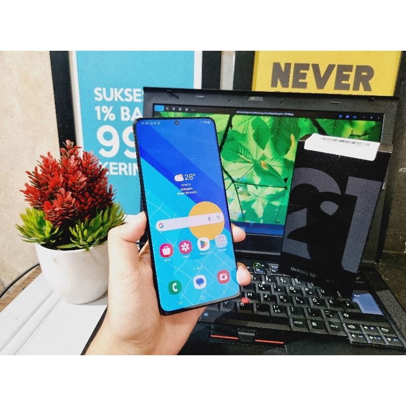 SAMSUNG S21 ULTRA 5G RAM 16/512GB WITHBOX DUALSIM SEIN