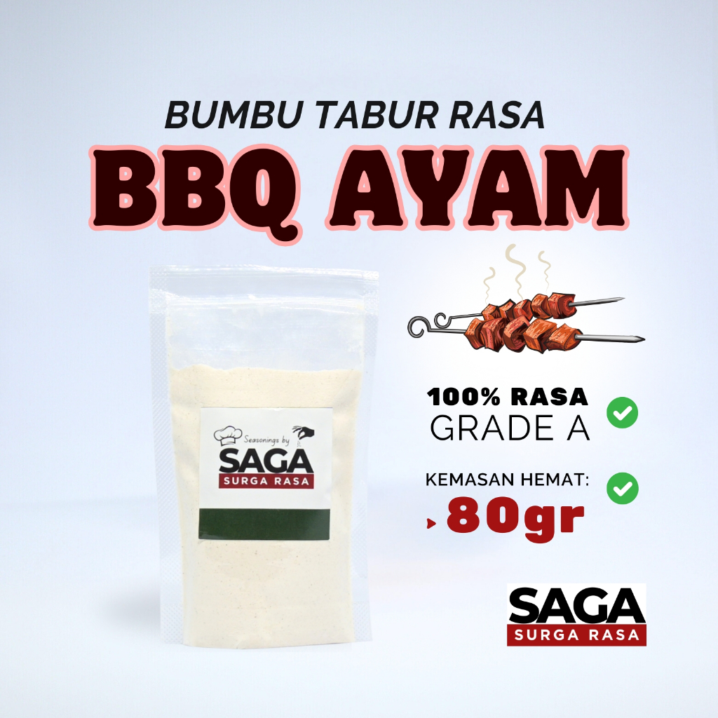 

SURGA RASA Bumbu Tabur BBQ Ayam - Bumbu Tabur Rasa & Bubuk BBQ