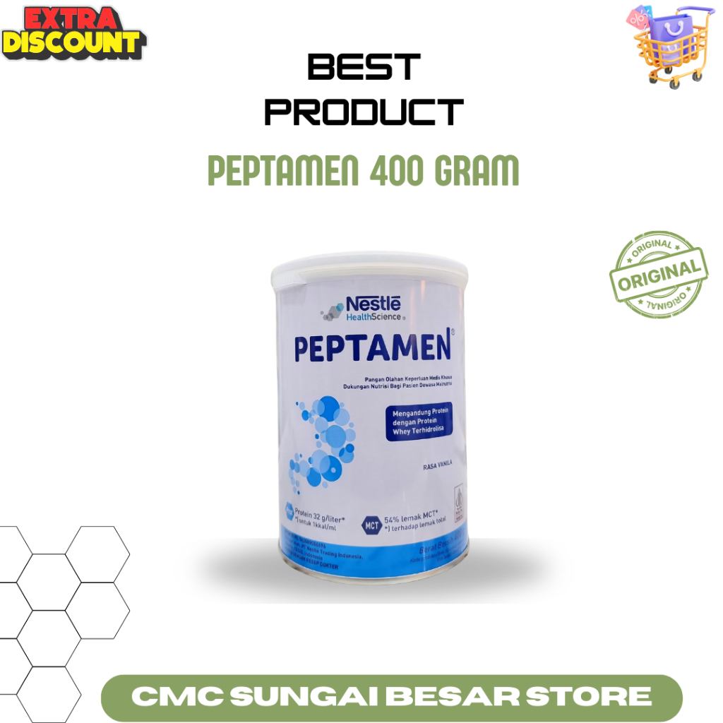 

Susu Nestle Peptamen 400 Gram