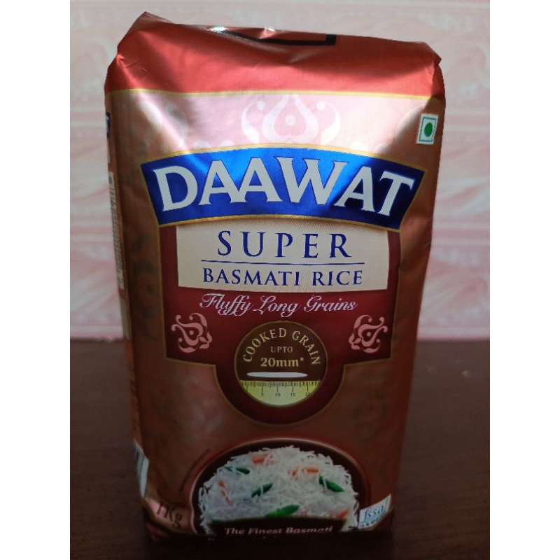 

Beras Basmati Daawat Super 1kg