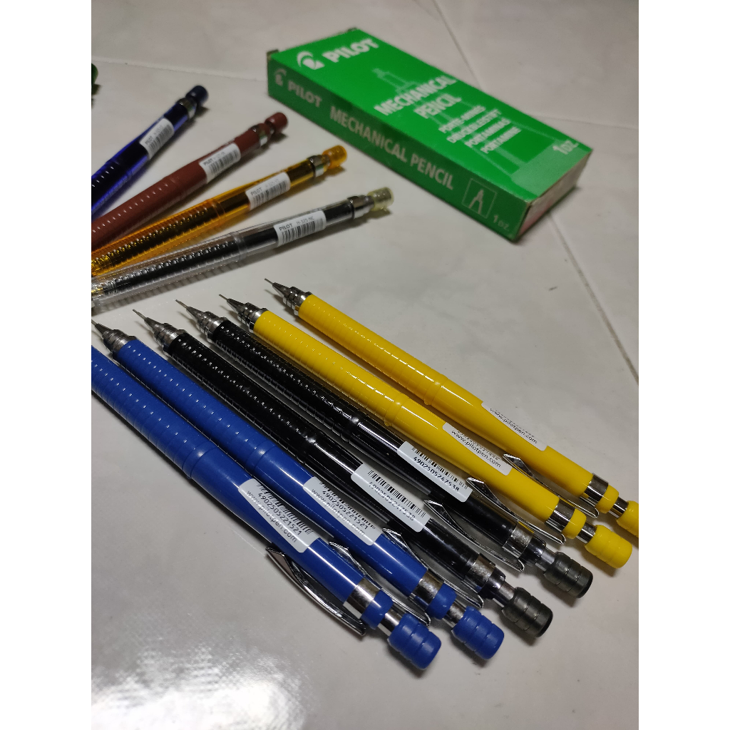 

PENSIL MEKANIK PILOT PROFESIONAL ( H - 325/327/329 ) UKURAN ISI 0,5/0,7/0,9MM