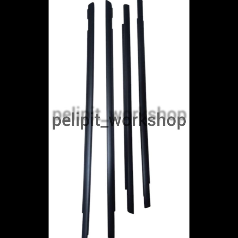 Karet pelipit kaca pintu luar Karimun Estilo (hitam)