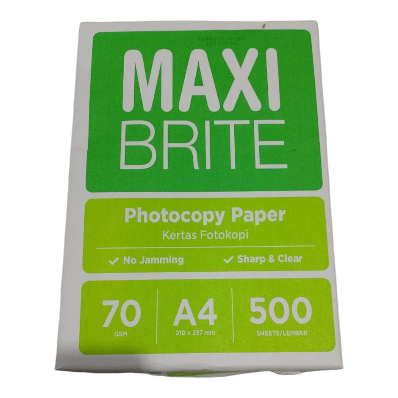 Kertas HVS A4 Maxi Brite 1 rim