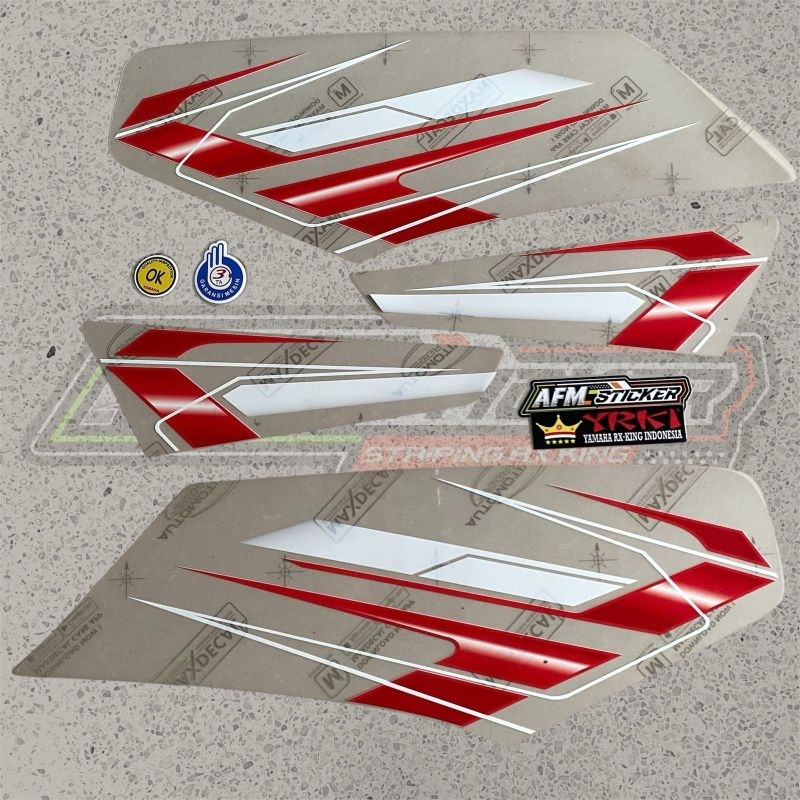 Striping Rx King Transparan || Striping Rx King
