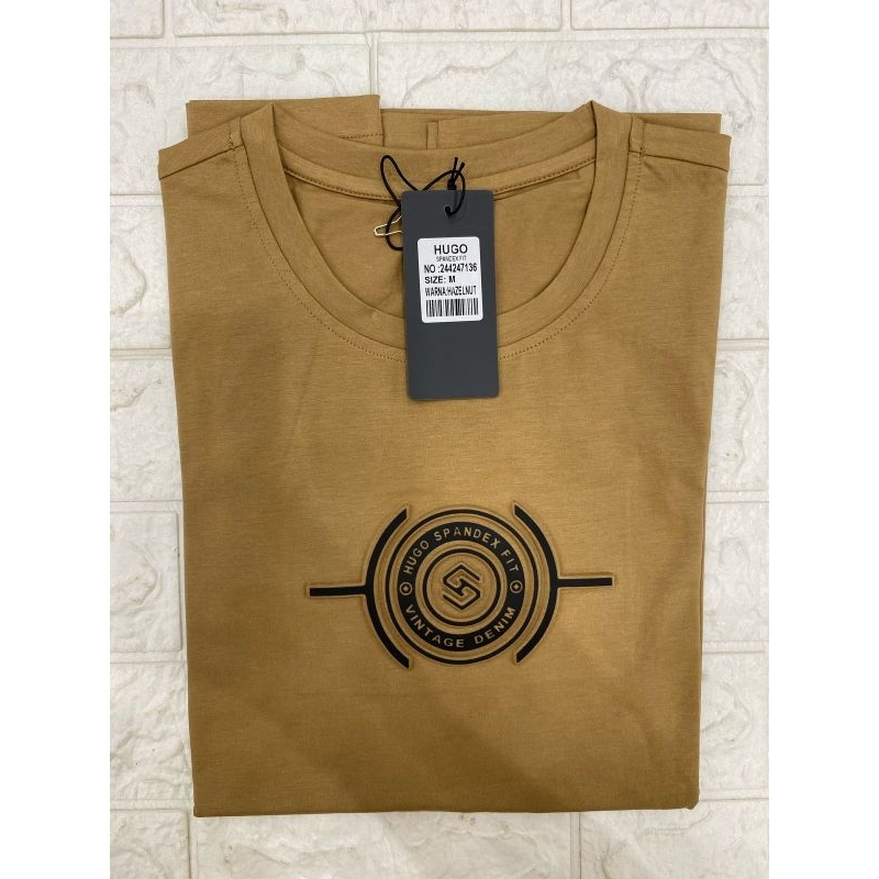 kaos oblong hugo selection original/ kaos hugo cowok/ baju Hugo cowok