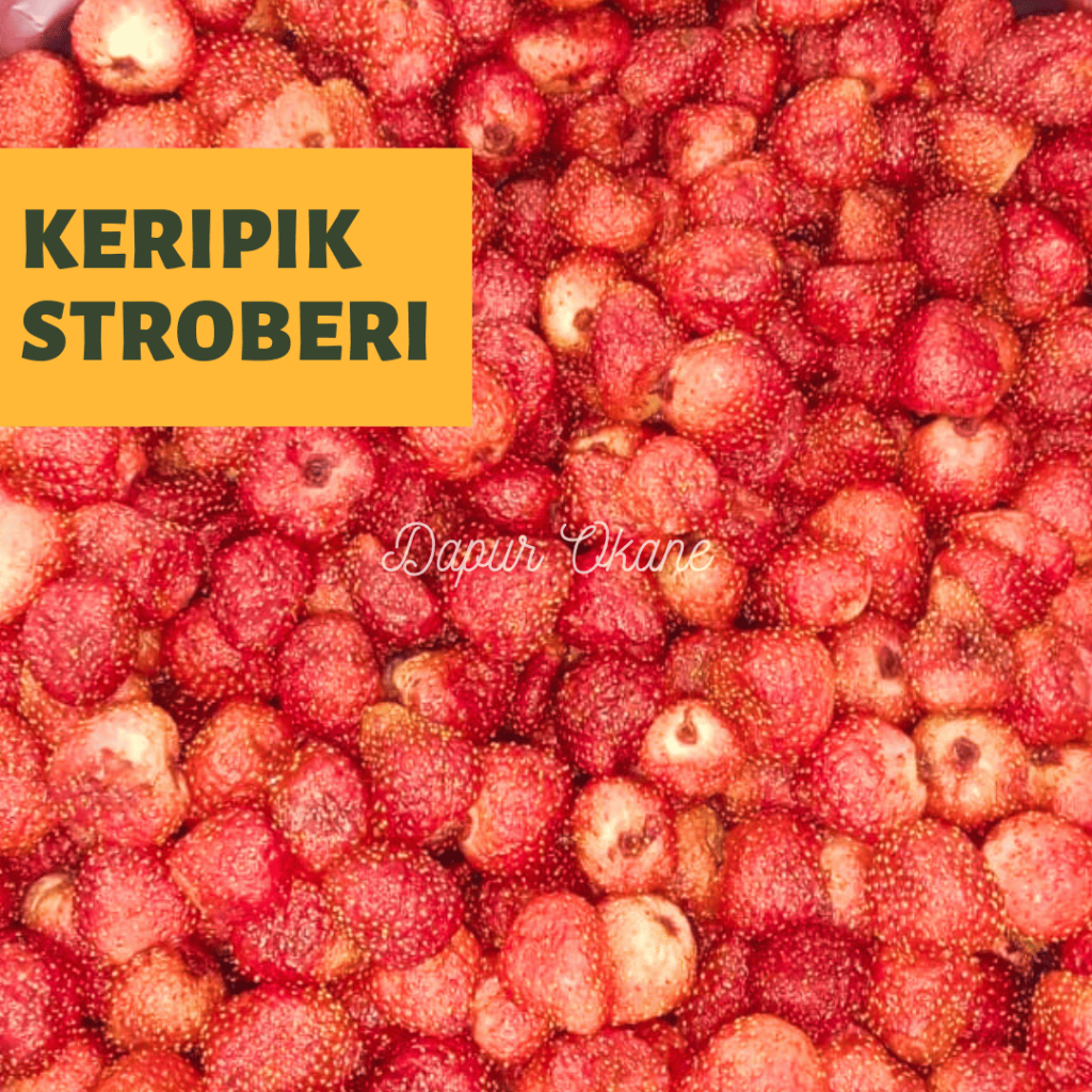 

Keripik Strawberry Bulat 100 Gram Keripik Stroberi