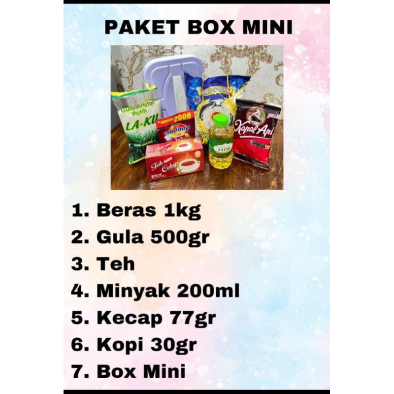 

PAKET MUNGGAHAN BOX MINI