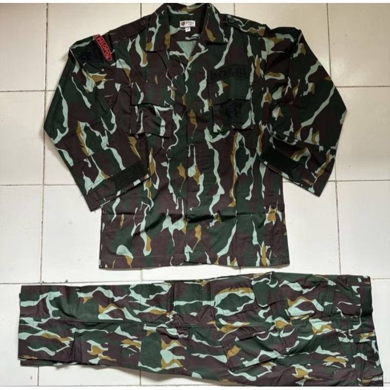 Baju PDL Tactical Loreng Jatah Brimob Sritex Terbaru