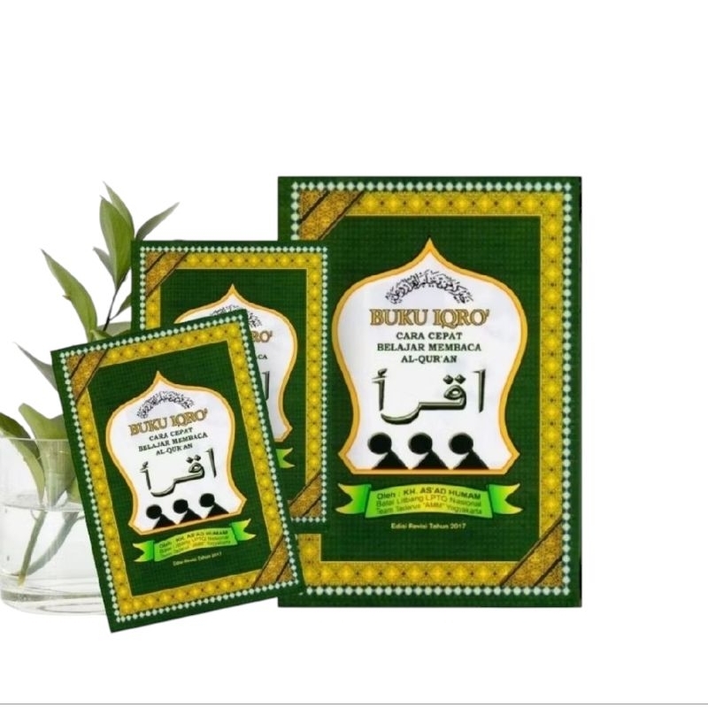 Iqro Lengkap 1-6 Jilid Hard Cover Kertas Hvs Ukuran A5 Original