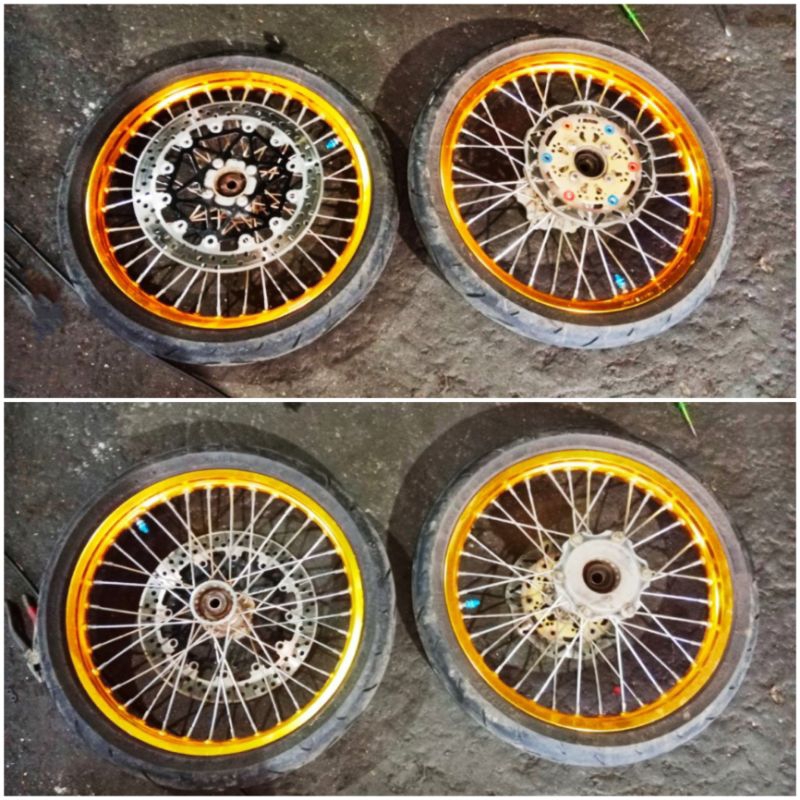 Velg jari jari Ninja 250fi