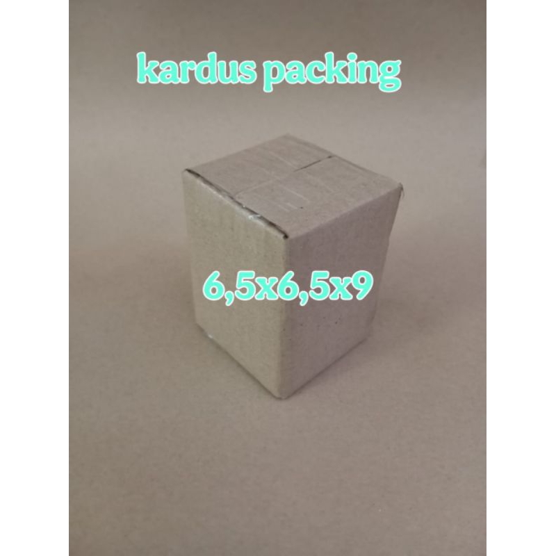 

kardus packing UK 6'5x6'5x9 kardus besar kardus kecil