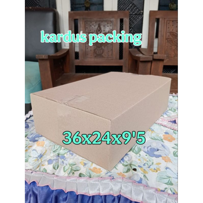 

kardus packing UK 36x24x9 kardus besar