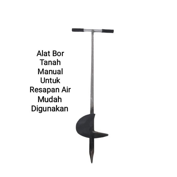 Biopori Bor Tanah Manual /Bor Pembuatan Lubang Tanah Multifungsi/Alat Pelubang Tanah Biopori