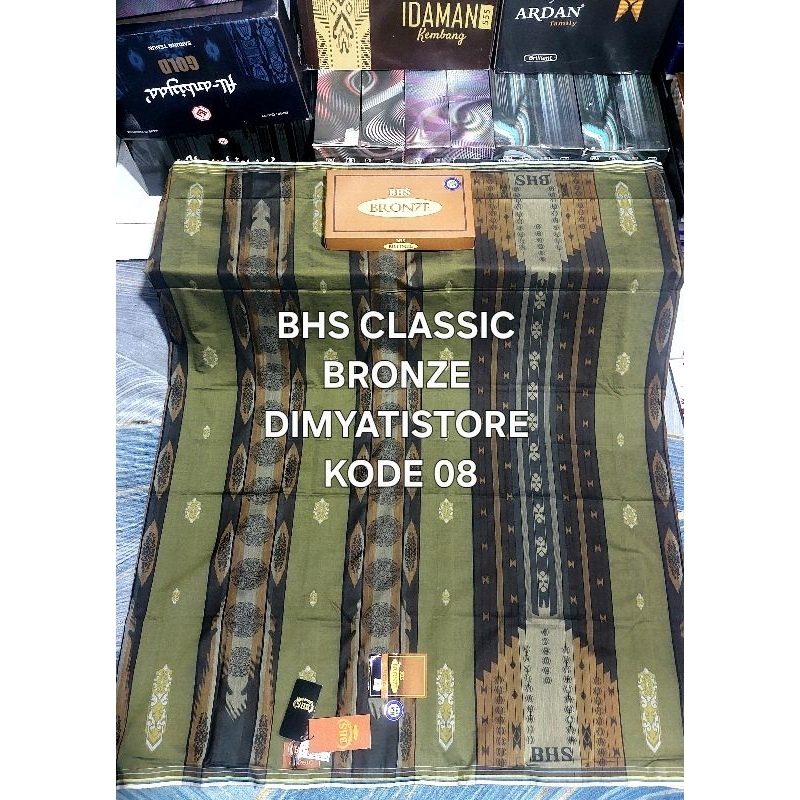 Sarung Bhs Classic Bronze Motif Terbaru