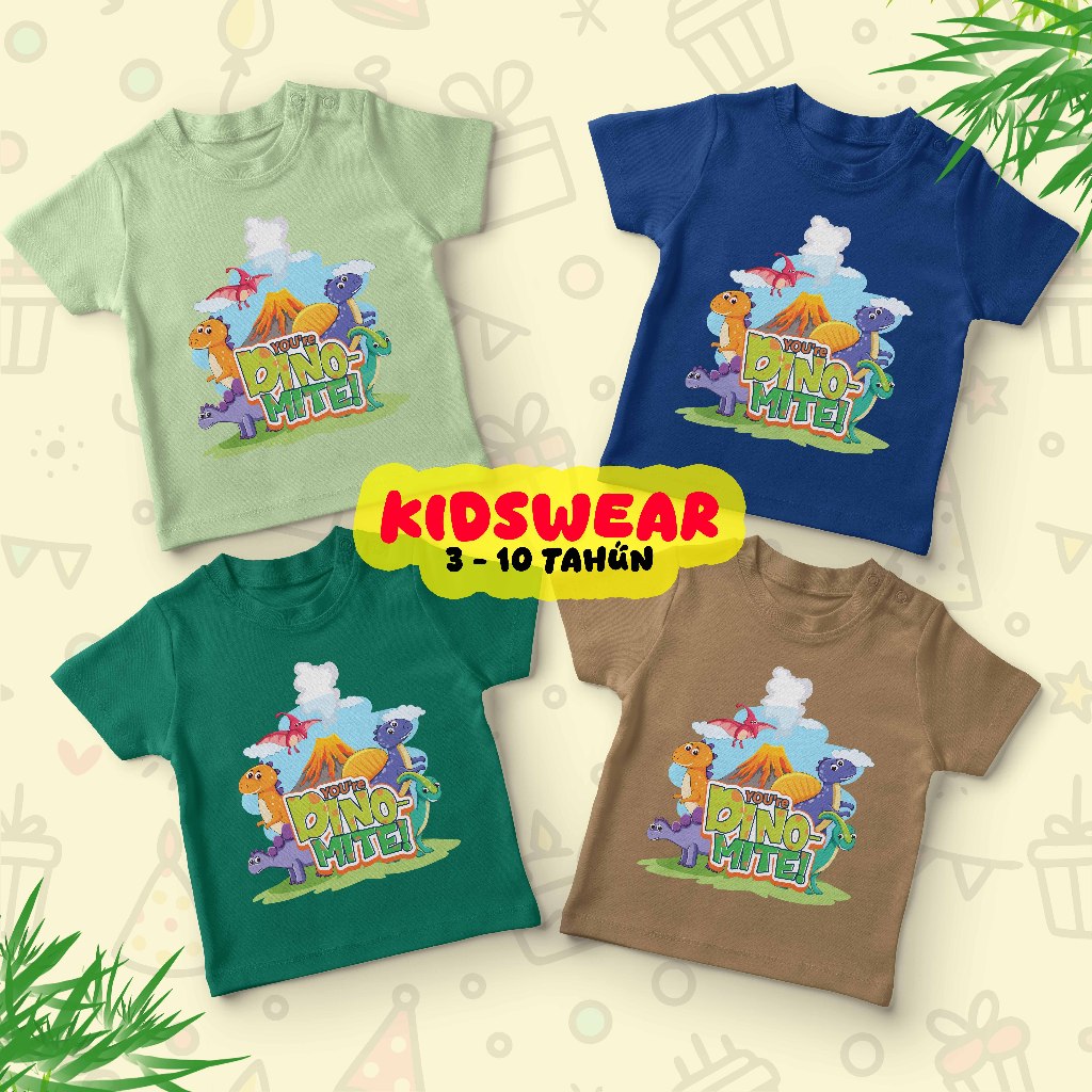 Fauziah Kidswear baju anak laki laki umur 3 - 10 tahun baju kaos anak laki laki kaos distro anak gam