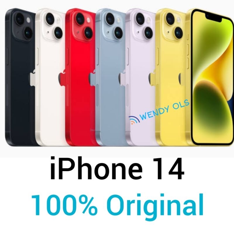 iPhone 14 5G 128GB 256GB 512GB Original Second / Seken / Bekas Mulus Likenew