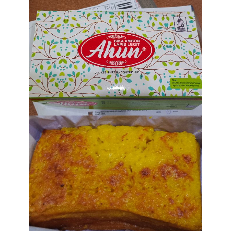 Special Ramadhan Hadiah Gift Bika Ambon AHUN ASLI (HALAL) BEST SELLER - KECIL