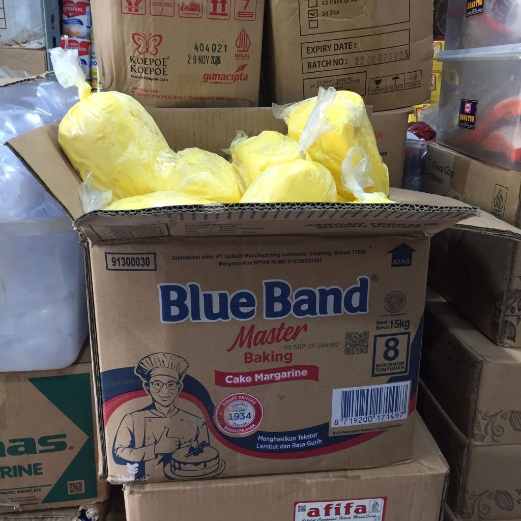 

Mentega Blue Band 500gram Repack Blue Band Master Baking Care Margarine