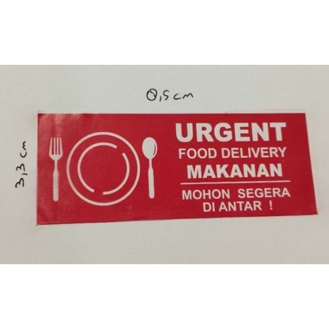 

Pesanan khusus urgent food delivery makanan