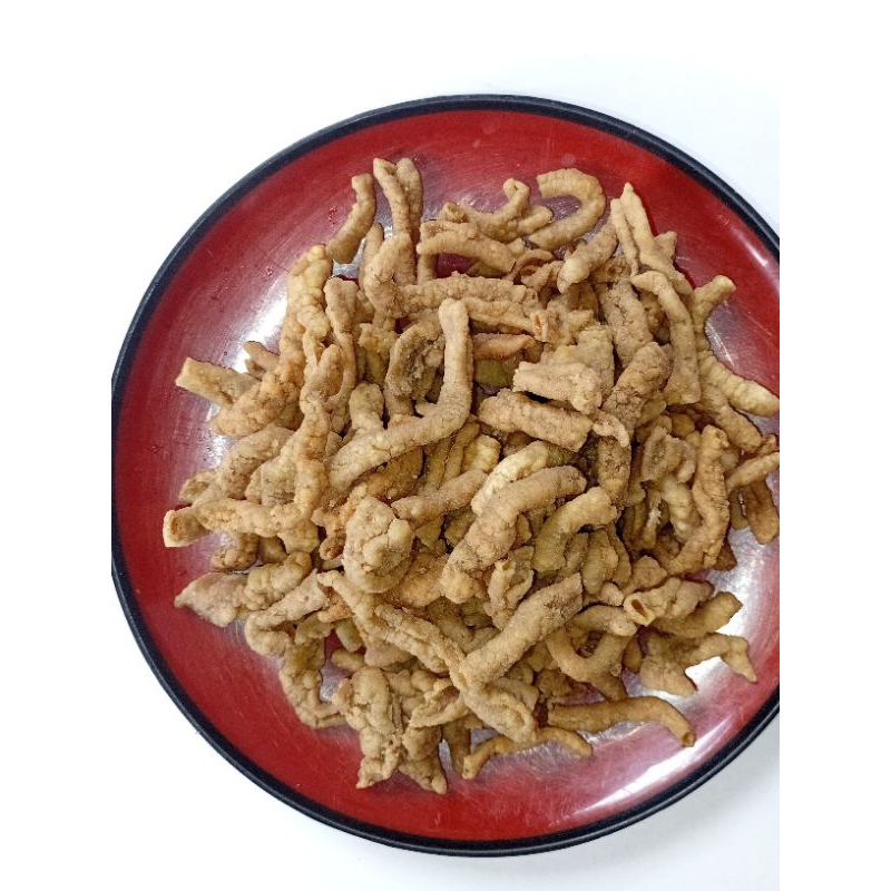 

Keripik Usus Ayam Original Renyah 200 Gram