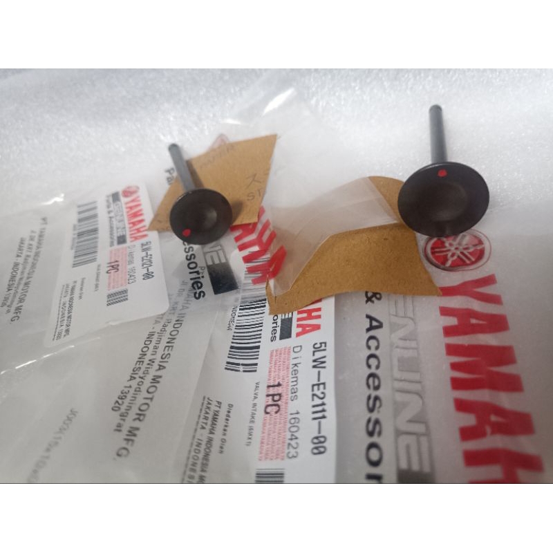 payung klep set yamaha- 5LW-E2111-00-5LW-E2121-00- mio sporty mio smile nu0vo soult