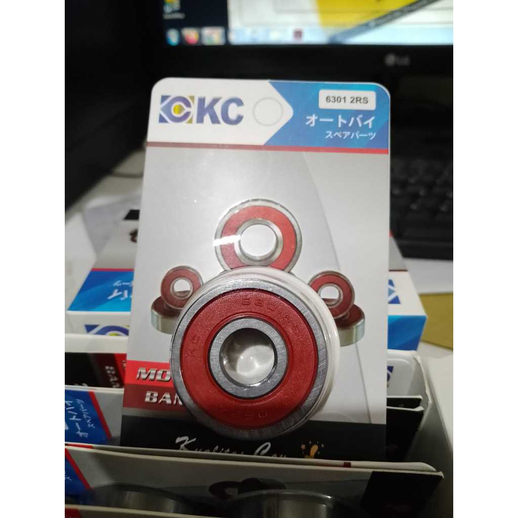 6301 BERING LAHER RODA 6301 isi 10pcs 1dus LAHER DEPAN BELAKANG SUPRA GRAND merek  kc
