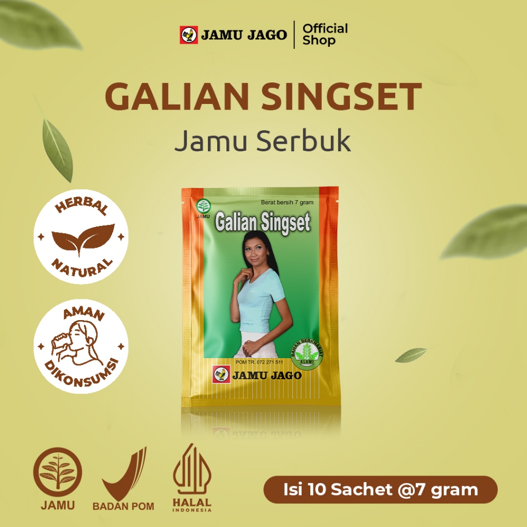 

Galian Singset Jamu Serbuk untuk Diet dan Mengurangi Lemak Tubuh