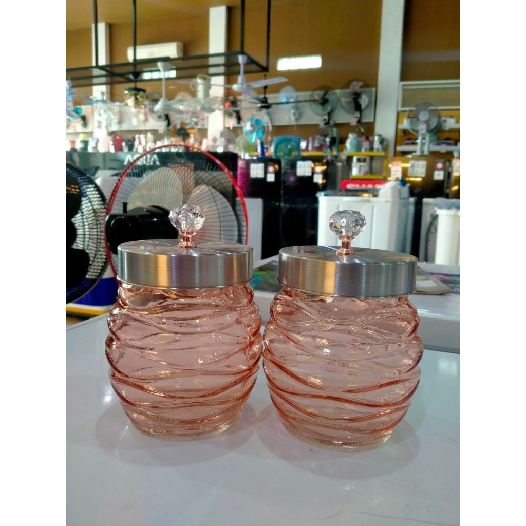 Toples Lebaran Mungil BLT 800ml Toples Kaca TOPLES jajan Lebaran Toples Kue Murah