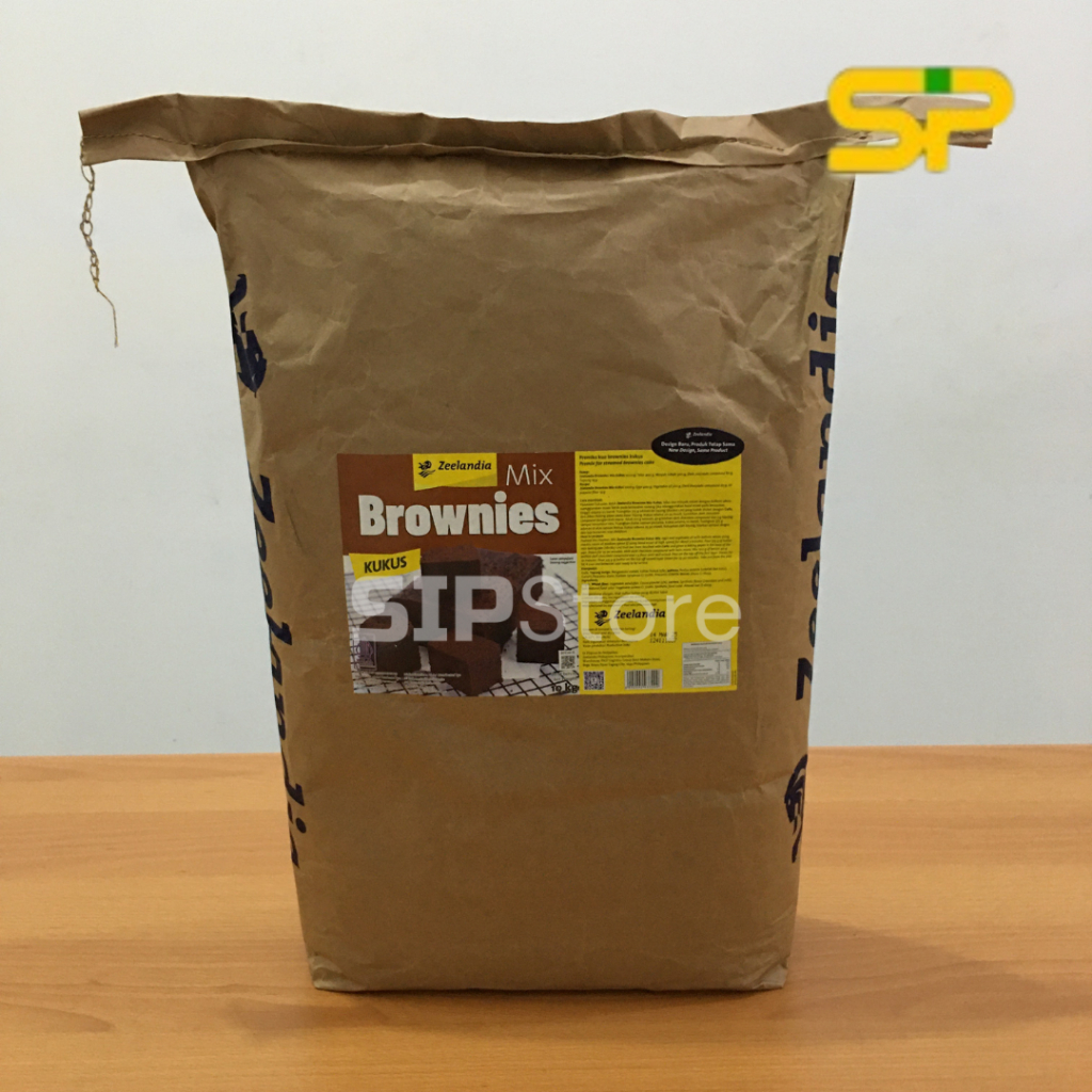 

Zeelandia Brownies Mix Kukus 10kg / Tepung Premix Buat Brownis Coklat (BAG)