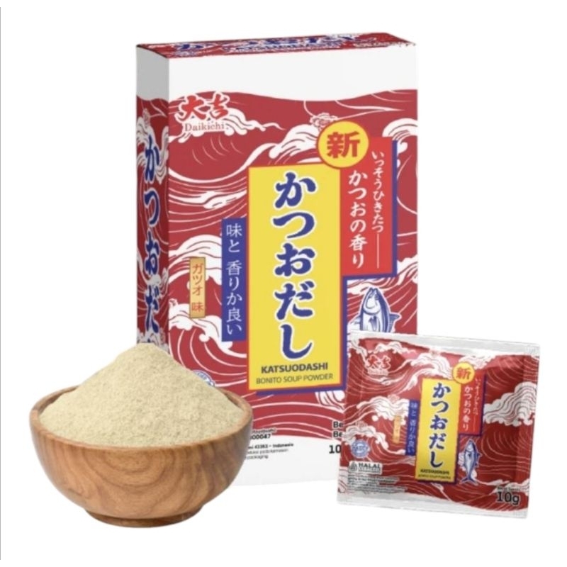 

DAIKACHI KATSUOBUSHI BONITO SOUP POWDER 10g