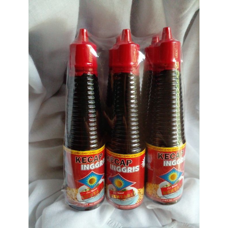 

6 btl Kecap Inggris @150 ml