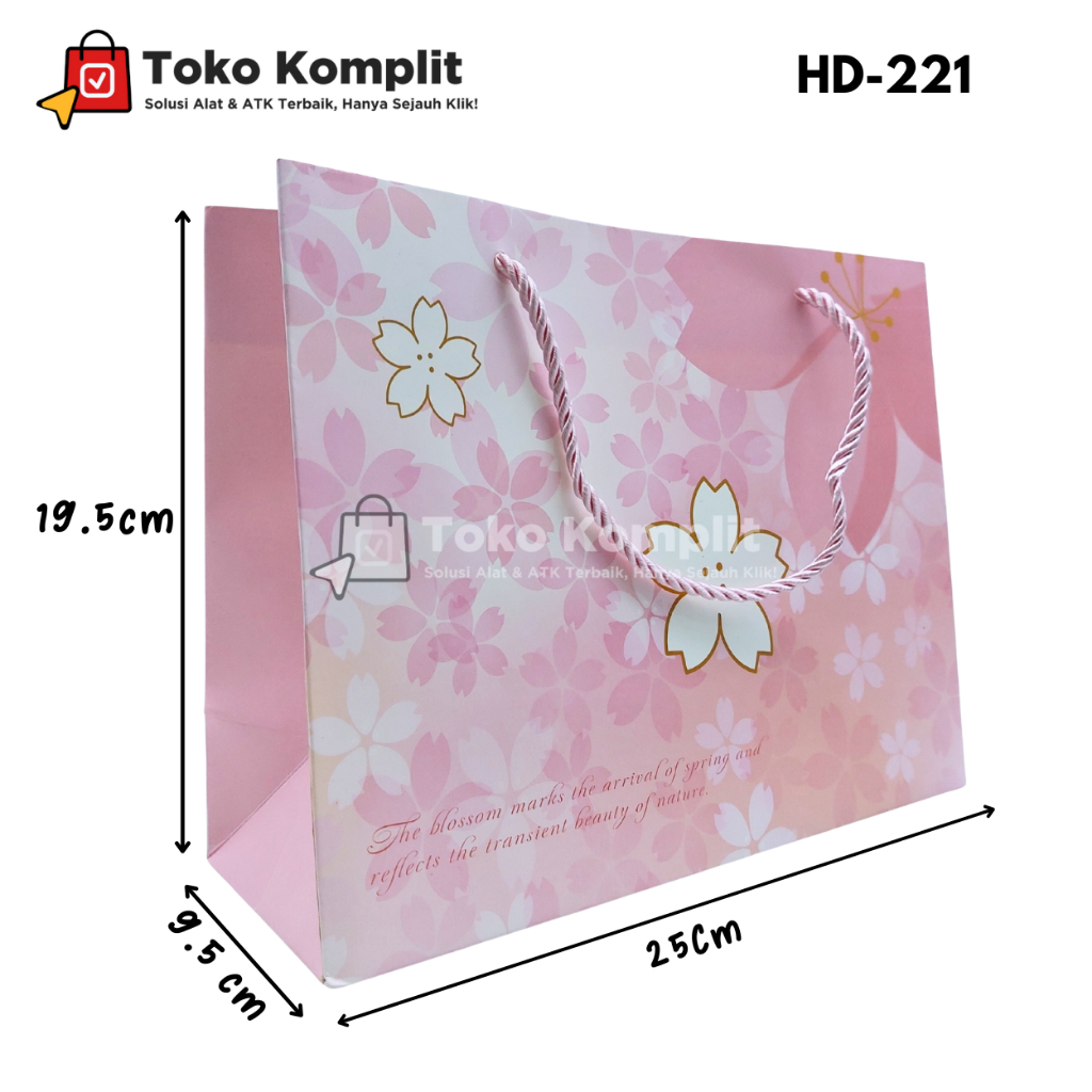 

Komplit - Paper bag Lux Biasa LY-HD-221/Goodie Bag/Tas Tenteng/Hand Bag/Tas Kado/Tas Hadiah/Shopping Bag