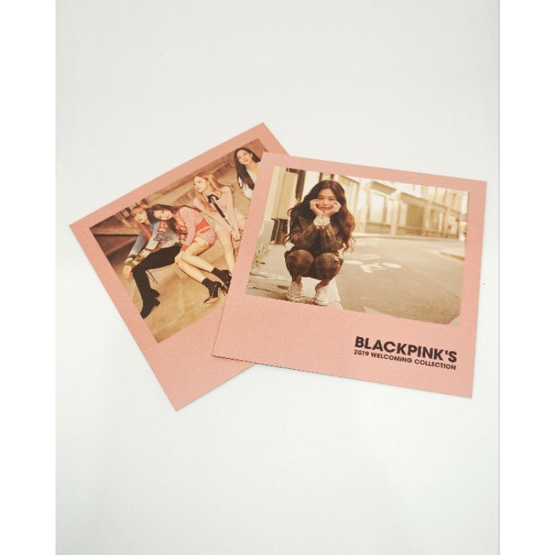 Jennie Blackpink Official Polaroid: Blackpink Welcoming Collection 2019