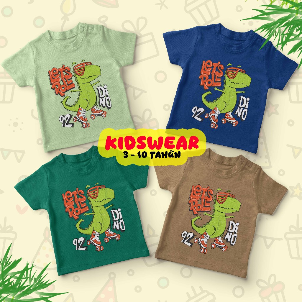 Fauziah Kidswear baju anak laki laki umur 3 - 10 tahun baju kaos anak laki laki kaos distro anak gam