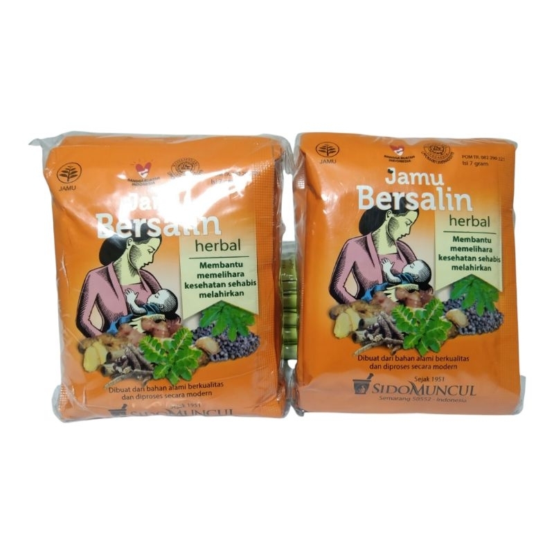 

Jamu Bersalin Sidomuncul 10's Herbal - Untuk Memelihara Kesehatan Sehabis Melahirkan
