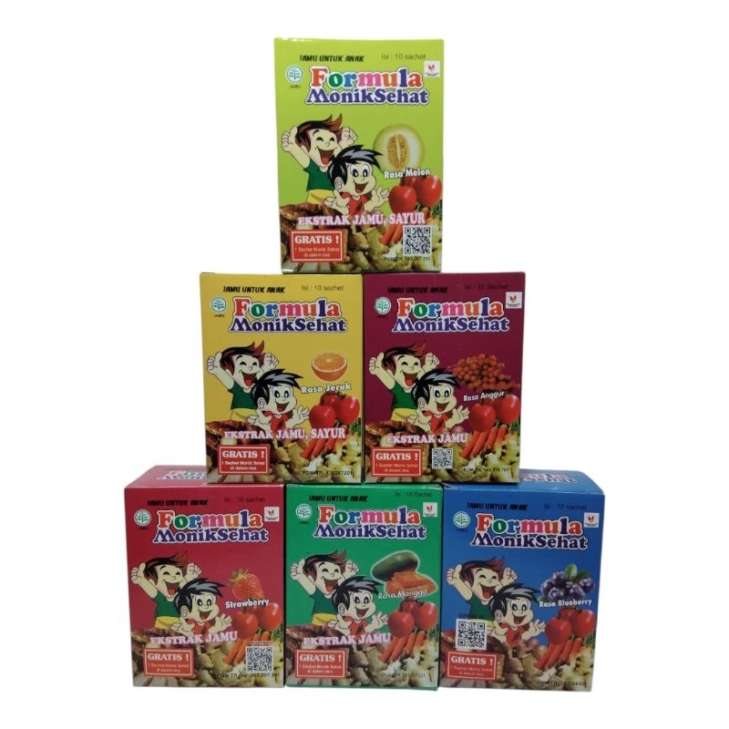 

Jamu Anak Formula Monik Sehat - Penambah Nafsu Makan Anak