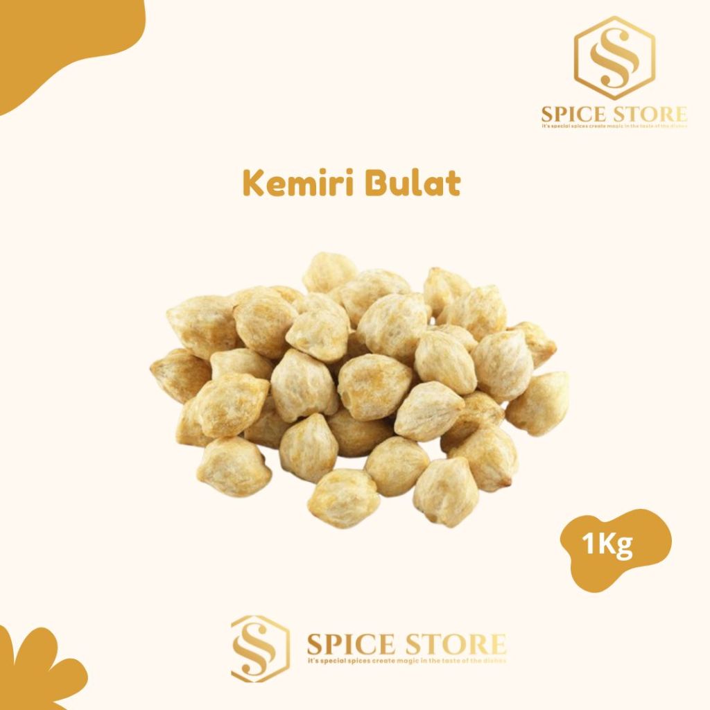 

Spice Store - Bumbu Dapur Kemiri Bulat (1000Gr)