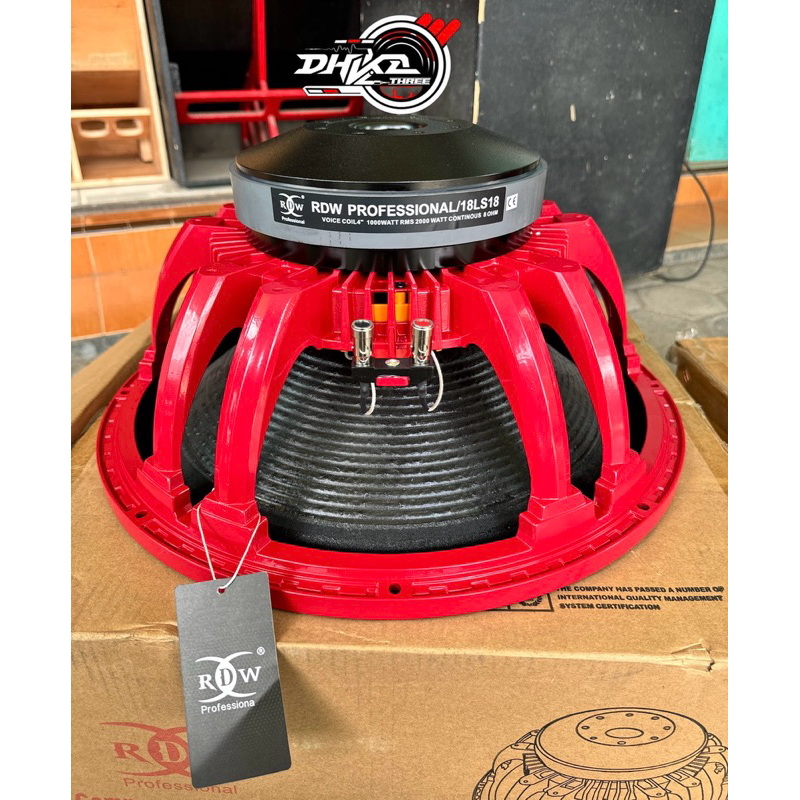 SPEAKER RDW 18LS18 Subwoofer / Speaker RDW 18ls18 Original / Speaker RDW 18LS18 baru