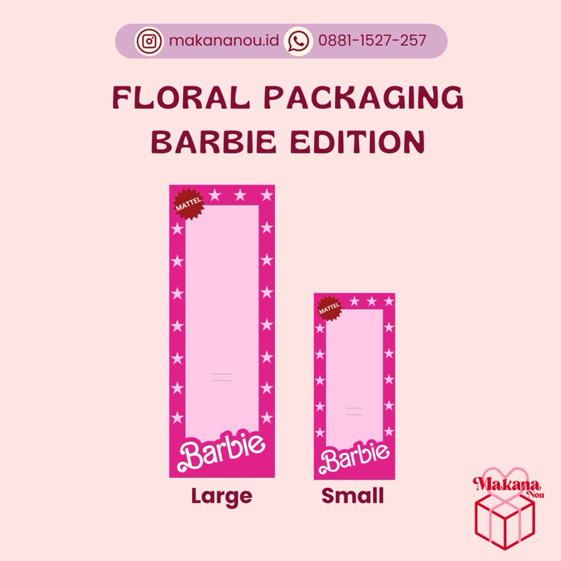 

Floral Packaging - Barbie Edition