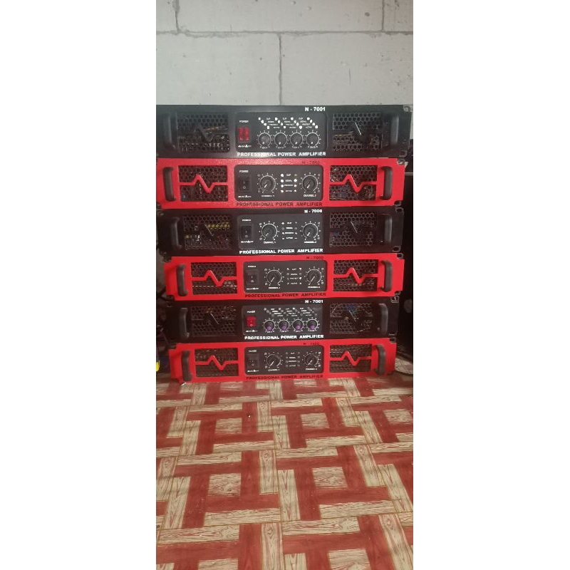 POWER CLASS D 5000W/ 4OHM PERCHANEL