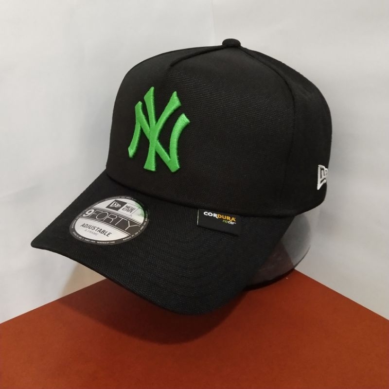 Topi New Era Original 100% 9Forty A-Frame Cordura MLB New York Yankees Black New