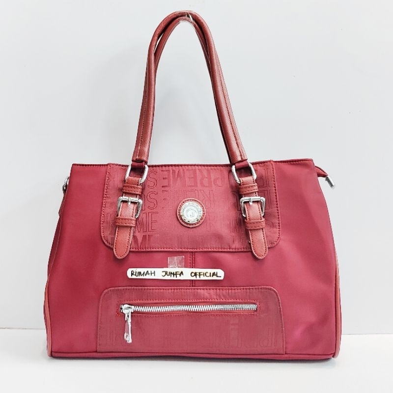 TAS SELEMPANG DAN JINJING JUNFA 3 RUANG 2035-358 BAHAN PARASUT