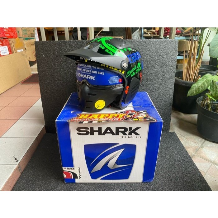 HELM HALF FACE HELM Shark X Drak Freestyle CUP