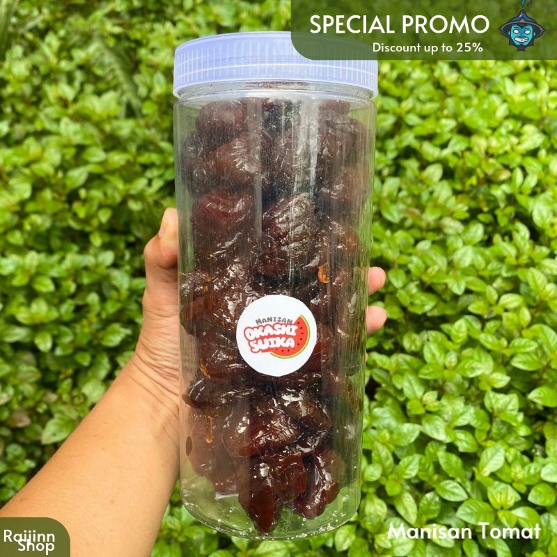 

Manisan Buah Tomat |1000Gram |Snack |Makanan Kering